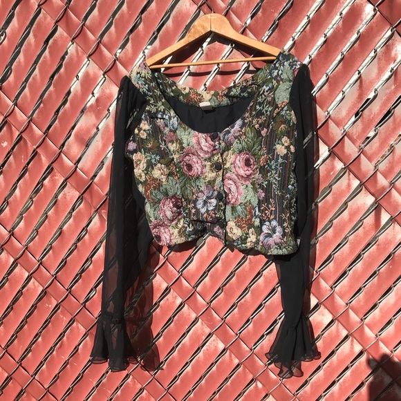 Frederick's of Hollywood Other - VTG 70s FOH | Tapestry Jacket *PLUS*